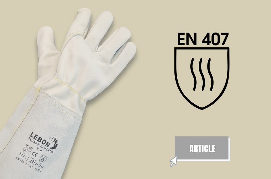 En quoi consiste la norme EN407 sur les gants anti-chaleur ?
