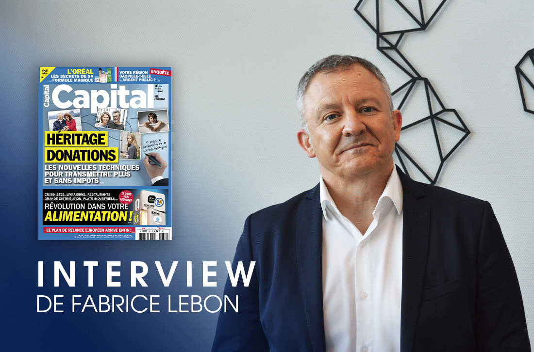 Interview de Fabrice LEBON dans le magazine CAPITAL